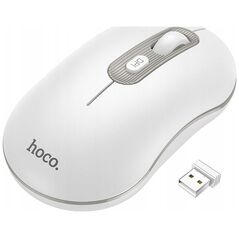 Mysz Hoco HOCO mysz komputerowa bezprzewodowa 2,4G 1600 dpi GM21 biała