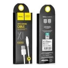 Kabel USB Hoco USB-A - Lightning 1 m Biały (110303)