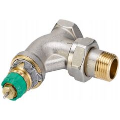 Zawór Dynamic Valve - 1/2 kątowy typu RA-DV z nastawą wstępną