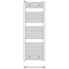 GRZEJNIK łazienkowy B20-S 1511x490 KERMI 545W