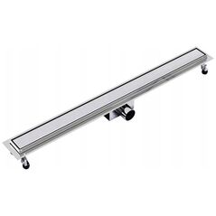 900 liniowe odwodnienie prysznicowe AQUA STEEL LA z rusztem szlifowanym SZGM (S)