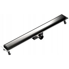 500 liniowe odwodnienie prysznicowe AQUA STEEL LA z rusztem szlifowanym SZGM (S)