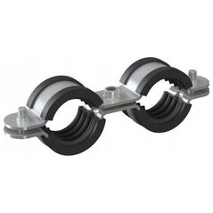 Obejma podwójna UDG z okładziną 3/8 (15-18mm) BK M8 ocynk