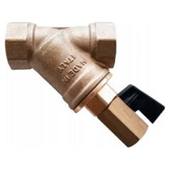 Filtr skośny Y z wbudowanym magnesem i zaworem spustowym 5/4 POWERMAG DRAIN