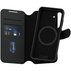 Etui CARE by PanzerGlass Feature Tango    2w1 Wallet do Samsung Galaxy S25 czarny