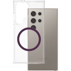 Etui CARE by PanzerGlass Flagship Urban   Combat Purple QI do Samsung Galaxy S25 Ultra przezroczysty