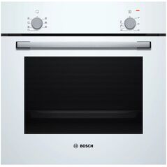 Bosch Oven | HBF010BV1S | 66 L | Electric | Manual | Control knob | Height 59.5 cm | Width 59.4 cm | White