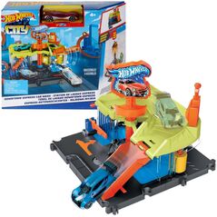 Mattel Hot Wheels City - mały zestaw z autkiem (HDR27)
