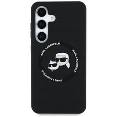 KARL LAGERFELD futerał do SAMSUNG S25 Plus KLHMS25MSKCHTCK (Magnetic Silicone Double Heads) czarny