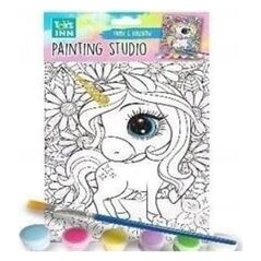 STNUX Canvas unicorn zestaw do malow.STN9421 99421