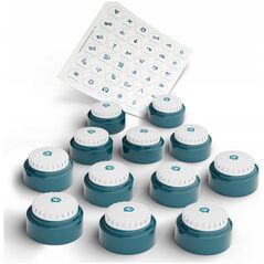 FluentPet - Speek Up Buttons - zestaw 12 przycisków do komunikacji z psem / kotem
