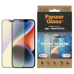 Tempered Glass 5D IPHONE 14 / 13 PRO / 13 PanzerGlass Ultra-Wide Fit Screen Protection Antibacterial Easy Aligner Included Anti-blue light (2791) 5711724027918