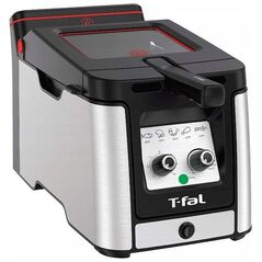 Frytkownica Tefal Tefal Clear Duo FR600D , deep fryer (stainless steel/black)