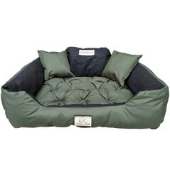 AIO FACTORY Legowisko personalizowane KINGDOG 115x95 zielone