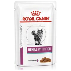 Royal Canin Karma dla dorosłych kotów Renal with Fish saszetka 85g