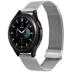 Dux Ducis Dux Ducis Magnetic Strap pasek do Samsung Galaxy Watch / Huawei Watch / Honor Watch (20mm band) magnetyczna opaska srebrny (Milanese Version)