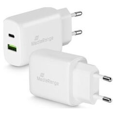 Ładowarka MediaRange POWER ADAPTER USB/USB-C 25W/MRMA112 MEDIARANGE