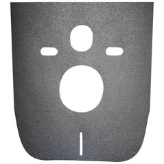 Pianka wygłuszająca do ceramiki WC/Bidet wisząca czarna (S)
