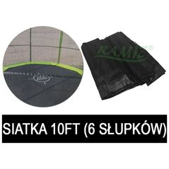 Joko Siatka Do Trampoliny 10FT - 6 pól Czarna