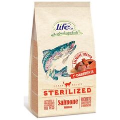 Life Pet Care LIFE CAT 1,5kg ΑΠΟΣΤΕΙΡΩΜΕΝΟΣ ΣΟΛΩΜΟΣ /6 13989724 8034105423251