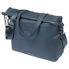 Torba BASIL MANHATTAN COMMUTER BICYCLE LAPTOP BAG, HOOK-ON, 12L, Wodoodporna, Navy (NEW 2025)