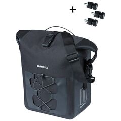 Sakwa BASIL NAVIGATOR M, MIK STUDS, 14L, Wodoodporna, Czarna (NEW 2025)