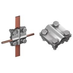 Elko-Bis RST G10395N εγκάρσια βάση 1/2 " 5/8" για συνδέσεις με κάθετα ηλεκτρόδια γείωσης M8, από ανοξείδωτο χάλυβα 13943014 5903624670435