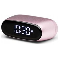 Lexon Minute Alarm Clock Mini Light Pink LR154LP