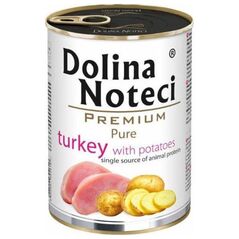 Dolina Noteci DOLINA NOTECI PIES PURE 400g indyk z ziemniakami PUSZKA /12