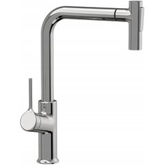 Sink mixer INVENA FARSALA, with pull-out spout, chrome color.
