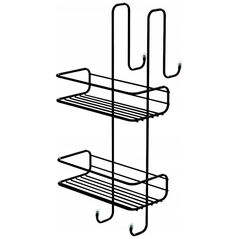 Koszyk prysznicowy Gedy TITO SHOW CADDY HANG 2 BASK 22X24X49 BL