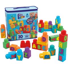 Mega bloks kaladėlių rinkinys ABC (30 det.)