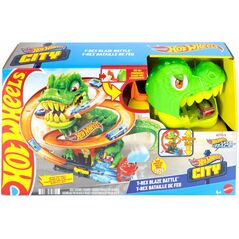 Mattel HW rinkinys „Dinozauras gaisrinėje“ (JBM73)