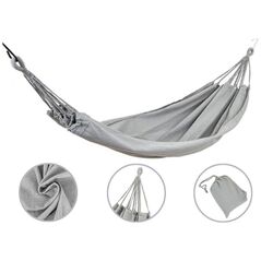 Royokamp  Hamak classic 2 osobowy 200 x 150 cm szary stalowy