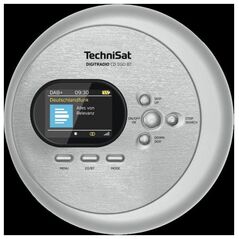 Radio TechniSat TechniSat Digitradio CD 2GO BT tragbarer CD-Player ασημί 14129199 4019588139701