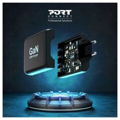 Σχέδια λιμένων Θύρα POWER SUPPLY 120 W - TYPE C GaN - Τροφοδοτικό EU 14151573 3567042030466