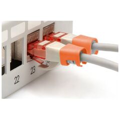 Digitus DIGITUS Farbclips για Patchkabel 100Stk. Πορτοκάλι 14420661 4016032496472