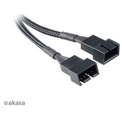 Akasa 4 ακίδων - 4 ακίδων x2, μαύρο (AK-CBFA04-KT04) 9808028 4710679551081