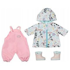 Zapf ZAPF Creation Baby Annabell rain set 43cm, doll accessories (overalls, raincoat and boots)