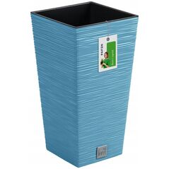 Prosperplast Doniczka na kwiaty Donica Furu DFSH200 Niebieski