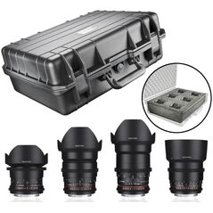 Samyang Samyang Video DSLR βασικό σετ II φακός Sony E 14088240 4056929219838