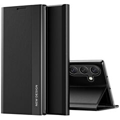 Sleep Case Pro etui do Samsung Galaxy S24 FE z klapką i podstawką - czarne