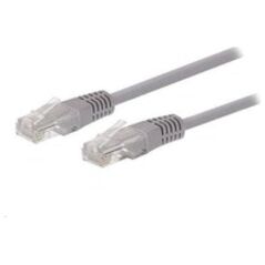 C-Tech C-TECH καλώδιο patchcord Cat5e, UTP, šedý, 1,5 m 13243580 8594125014322