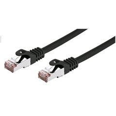 C-Tech C-TECH patch cord Cat6, FTP, μαύρο, 0,5 m 13243598 8954125014935