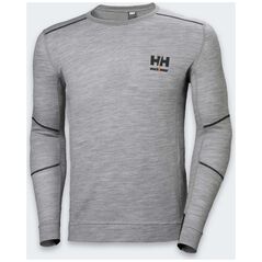 Εσωρούχο Helly Hansen HELLY HANSEN Lifa Merino Crewneck, γκρι L 13767694 7040055683486