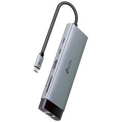 TP-Link UH9120C USB-C hub 9v1 (3xUSB3.2Gen1,1xUSB-C3.2Gen1, 1xGbE, 1xHDMI, 1xSD, 1xmicroSD, PD 100W)