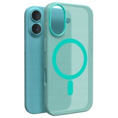 Etui silikonowe Puro Daylight MagSafe do iPhone 16 - zielone