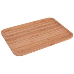 Excellent Houseware Talerz drewniany BAMBUSOWY prostokątny taca patera 33x23 cm