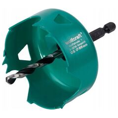 Wolfcraft Otwornica ze stali węglowej 76 mm Wolfcraft
