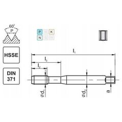 Fanar THREAD M 5 DIN-371B (6G) HSSE 800 8267088 5900920078507